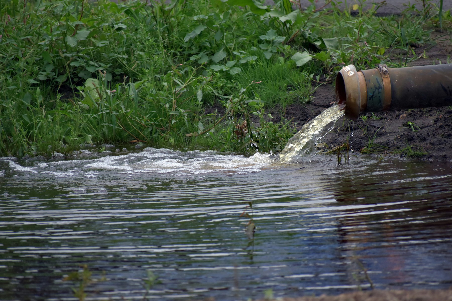 Wasserabfluss im Badezimmer